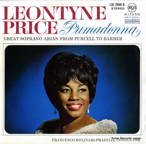 PRICE, LEONTYNE primadonna LSC-2898-B
