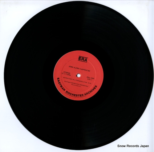 HANSON, HOWARD carpenter; adventures in a perambulator ERA-1009