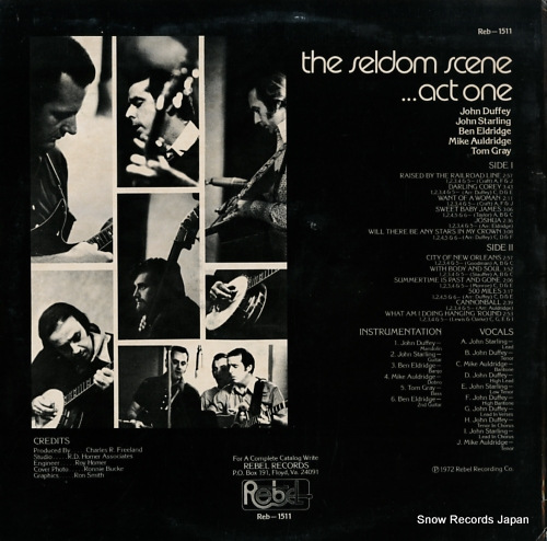 SELDOM SCENE, THE act 1 SLP-1511/REB-1511
