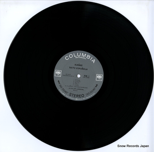 LARROCHA, ALICIA DE albeniz; suite espanola MS6603