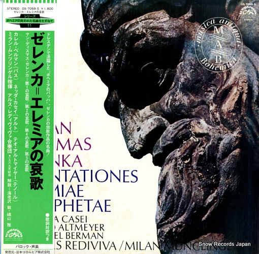 MUNCLINGER, MILAN zelenka; lamentationes jeremiae prophetae OS-7059-S