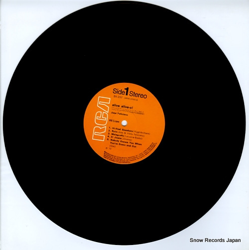 FELICIANO, JOSE in concert and the london palladium SX-207