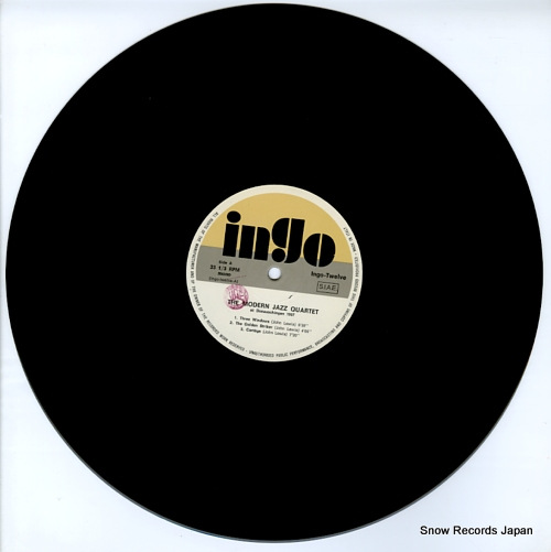 MODERN JAZZ QUARTET, THE live at donauschigen 1957 and sanremo 1958 INGO12