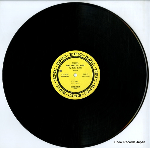 ROSEN, CHARLES schubert; piano sonata in a major, op.posth.(d.959) LC3855
