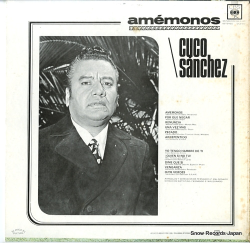 SANCHEZ, CUCO amemonos DCS-671