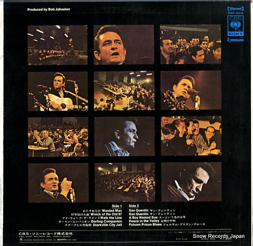 CASH, JOHNNY jonny cash at san quentin SONP50146