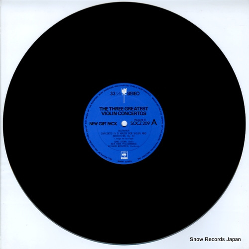 V/A violin concertos by beethoven, mendelssohn & tchaikovsky SOCZ209