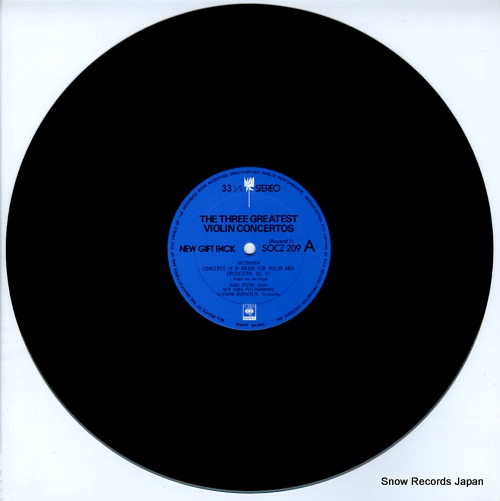 V/A violin concertos by beethoven, mendelssohn & tchaikovsky SOCZ209