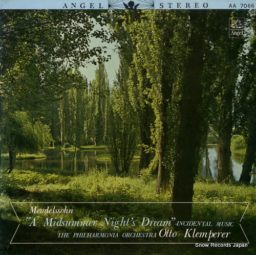 KLEMPERER, OTTO mendelssohn; 