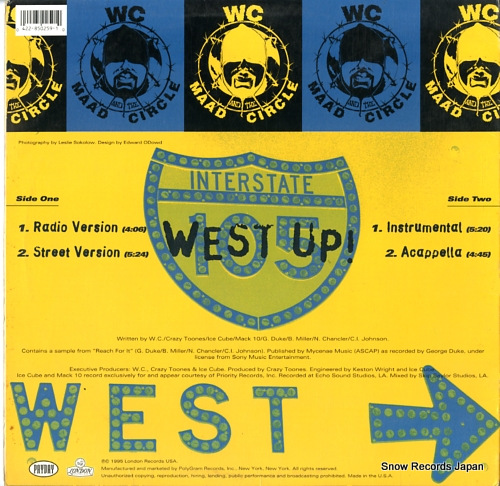 WC AND THE MAAD CIRCLE west up! 422-850259-1