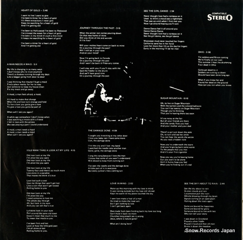 YOUNG, NEIL live on sugar mountain feburuary 1, 1971 J31
