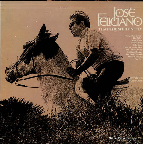 FELICIANO, JOSE that the spirit needs RCA-6149