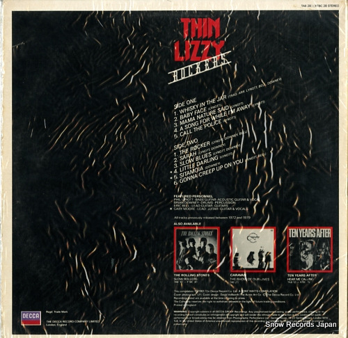 THIN LIZZY rockers TAB28
