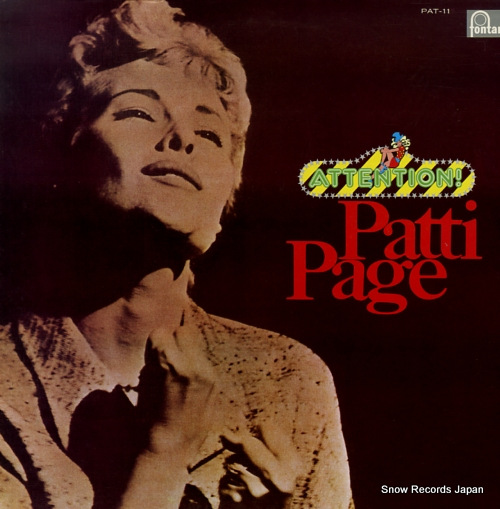 PAGE, PATTI attention! patti page PAT-11