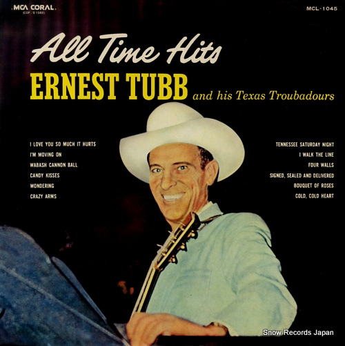 TUBB, ERNEST all time hits MCL-1045 - front cover