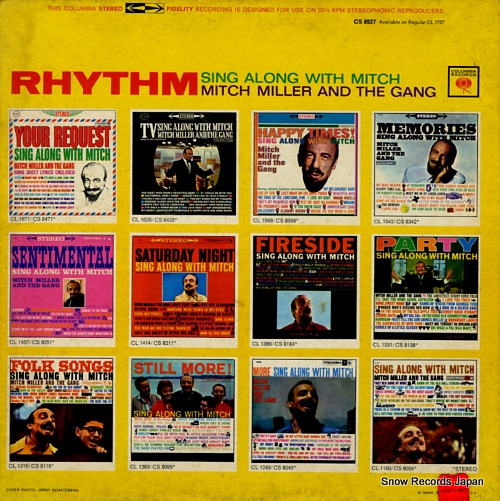 MILLER, MITCH rhythm sing along with mitch CS8527