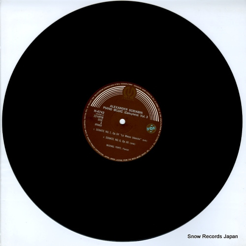 PONTI, MICHAEL scriabin; piano music (complete), vol.3 H-4742
