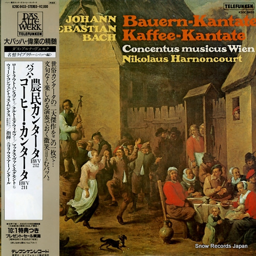 HARNONCOURT, NIKOLAUS bach; bauern-kantate / kaffee-kantate K20C-8433