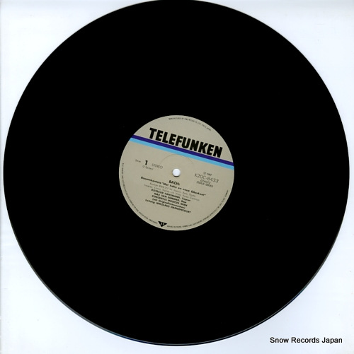 HARNONCOURT, NIKOLAUS bach; bauern-kantate / kaffee-kantate K20C-8433