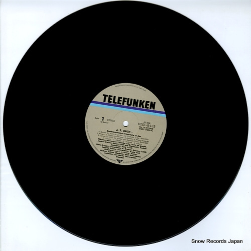 HARNONCOURT, NIKOLAUS bach; gambensonaten, triosonate g-dur K20C-8429
