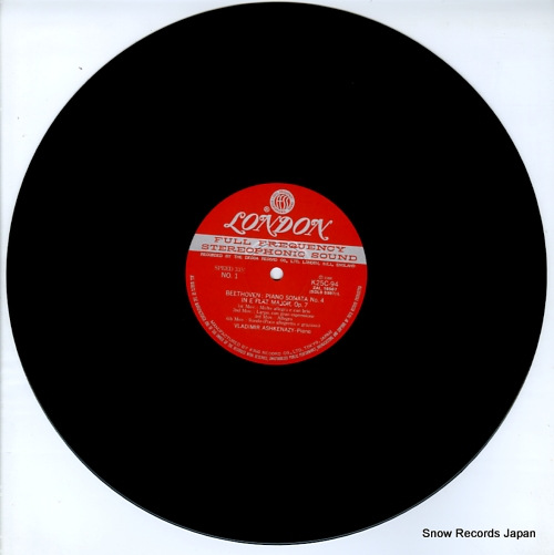 ASHKENAZY, VLADIMIR beethoven; piano sonatas 4, 9 & 10 K25C-94