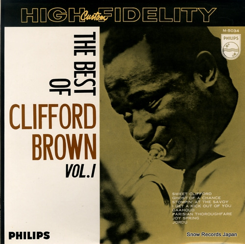 BROWN, CLIFFORD the best of clifford brown vol.1 M-5034