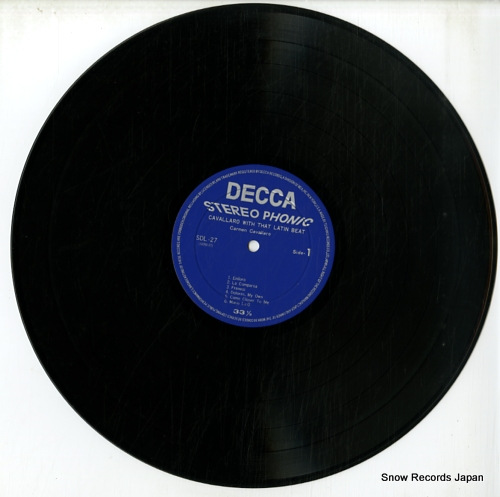 CAVALLARO, CARMEN cavallaro with that latin beat SDL-27