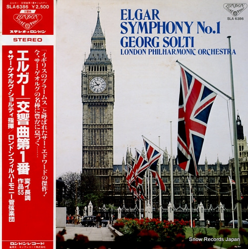 SOLTI, GEORG elgar; symphony no.1 SLA6386