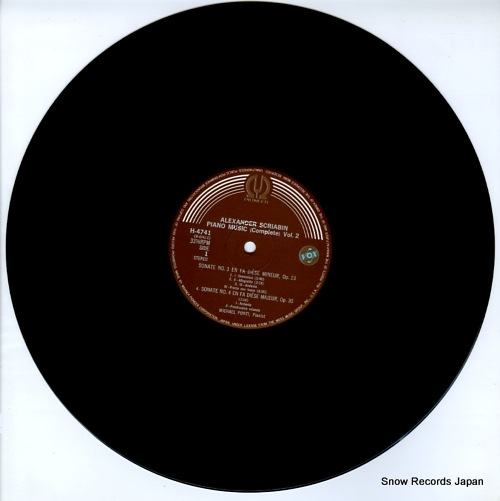 PONTI, MICHAEL scriabin; piano music (complete), vol.2 / sonatas 2 H-4741