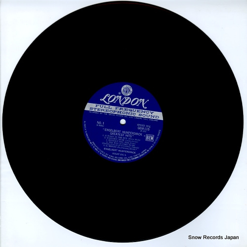 HUMPERDINCK, ENGELBERT greatest hits GEM115