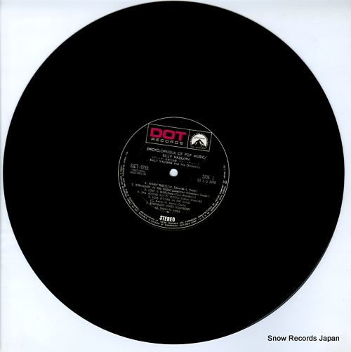 VAUGHN, BILLY encyclopaedia of pop music vol.1 SJET-9233