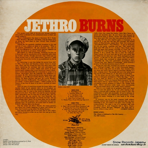 BURNS, JETHRO jethro burns FF-042