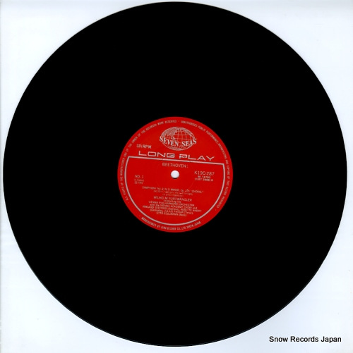 FURTWANGLER, WILHELM beethoven; symphony no.9 