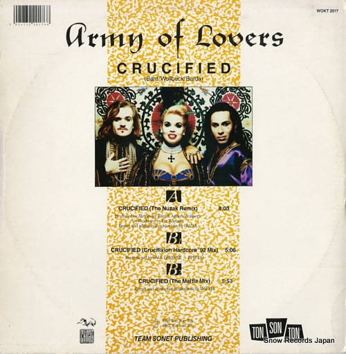 ARMY OF LOVERS crucified WOKT2017