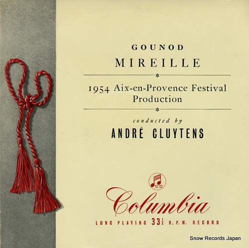 CLUYTENS, ANDRE gounod; mireille 33CX1301