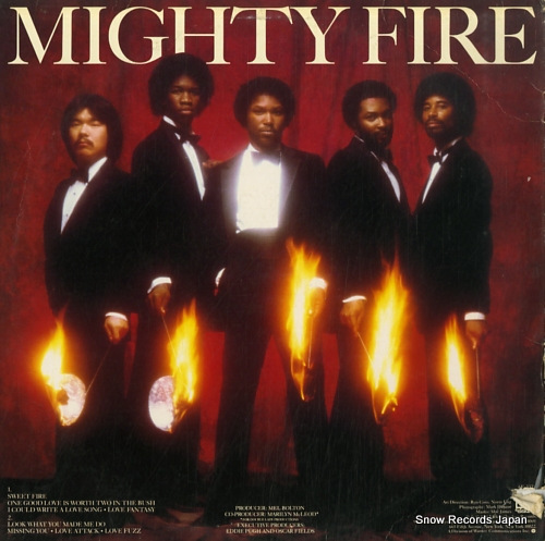 MIGHTY FIRE no time for masquerading 6E-337