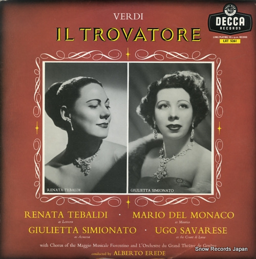 ٥ȡ졼 verdi; il trovatore LXT5261