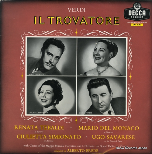 ٥ȡ졼 verdi; il trovatore LXT5262