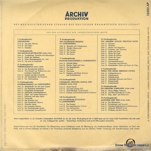 NEUMEYER, FRITZ bach; toccata c-moll bwv 911 / d-dur bwv912 13033AP