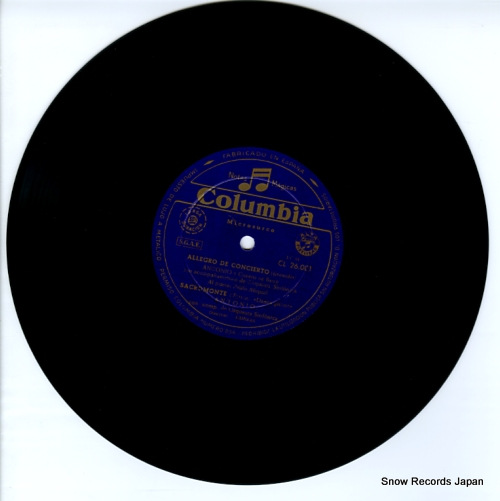 ANTONIO granados; allegro de concierto CL26001