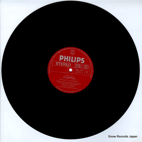 BOHM, KARL wagner; das rheingold RING-7501