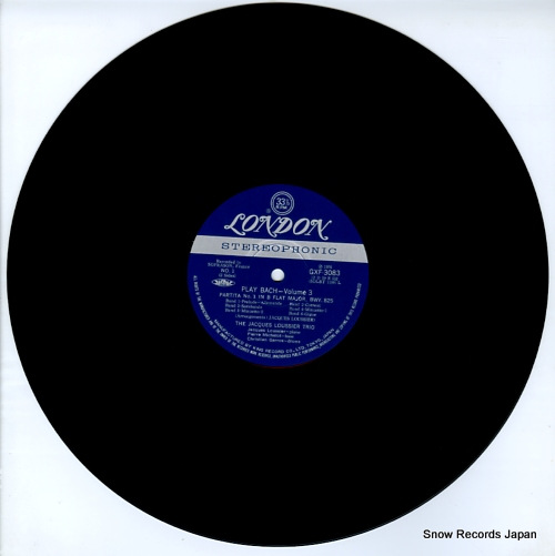 LOUSSIER, JACQUES play bach special vol.3 GXF-3083