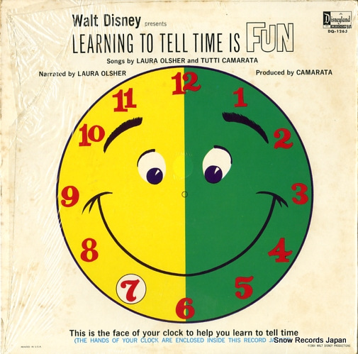OLSHER, LAURA, AND TUTTI CAMARATA learning to tell time is fun DQ-1263