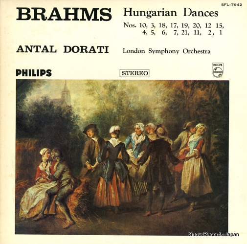 DORATI, ANTAL brahms; hungarian dances SFL-7942