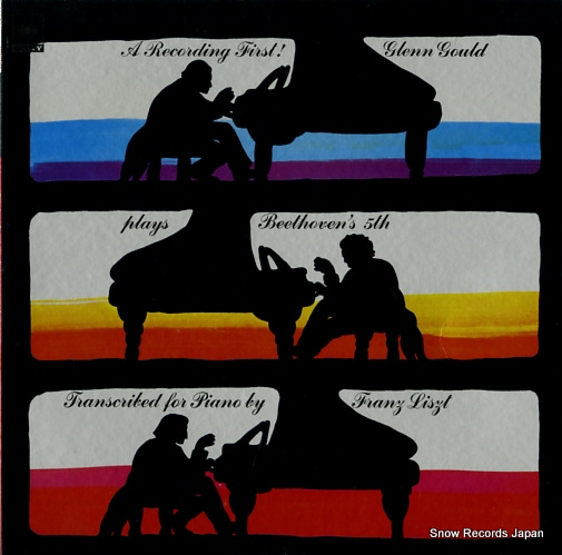 GOULD, GLENN beethoven(liszt); symphony no.5 in c minor, op.67 23AC650 - front cover