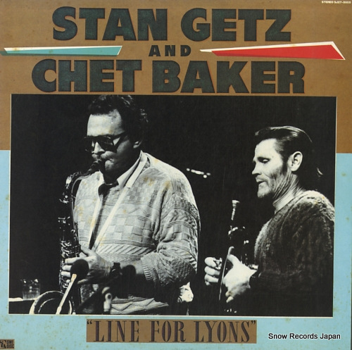 GETZ, STAN, AND CHET BAKER line for lyons SJ27-5005