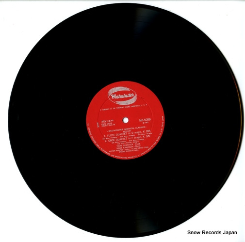 V/A the westminster immortal classic mozart MZ5089