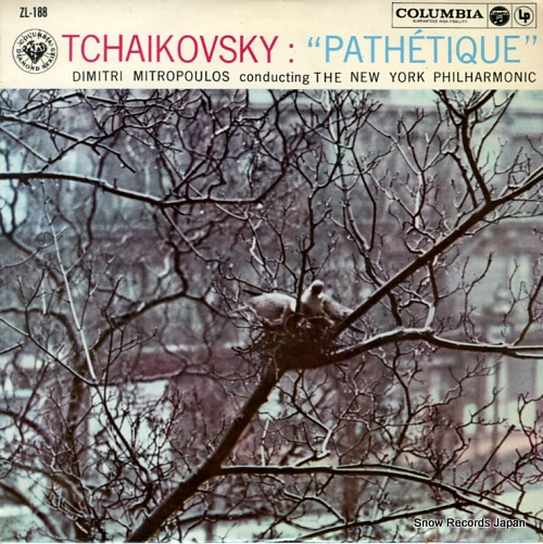 MITROPOULOS, DIMITRI tchaikovsky; symphony no.6 