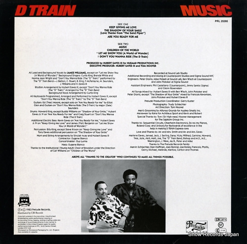 D TRAIN music PRL25295