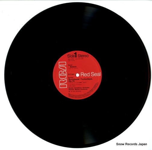 MUNCH, CHARLES ravel; bolero SX-2764 - disc